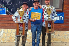 Első helyen a Palotási team végzett : Komáromi Tibor, Kurunczi Sándor, Gyarmati Ádám 101.92 kg.